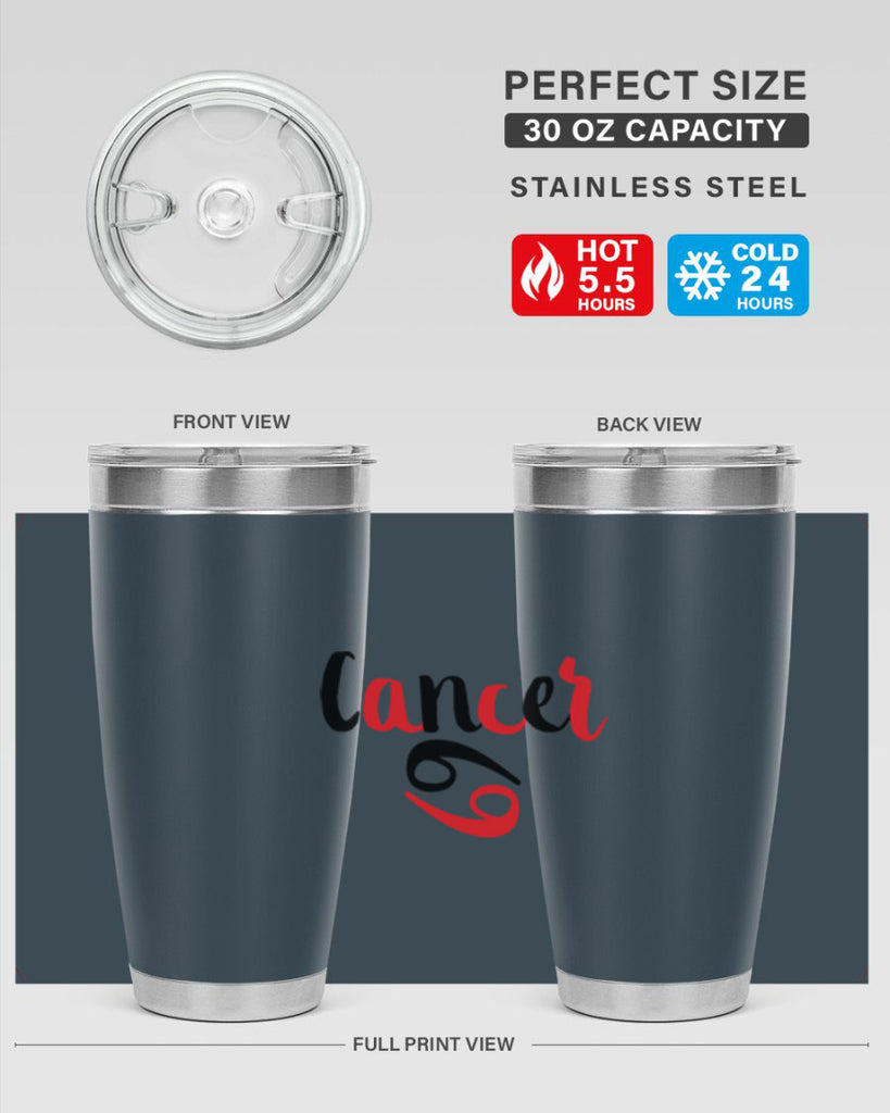 Cancer 152#- zodiac- Tumbler
