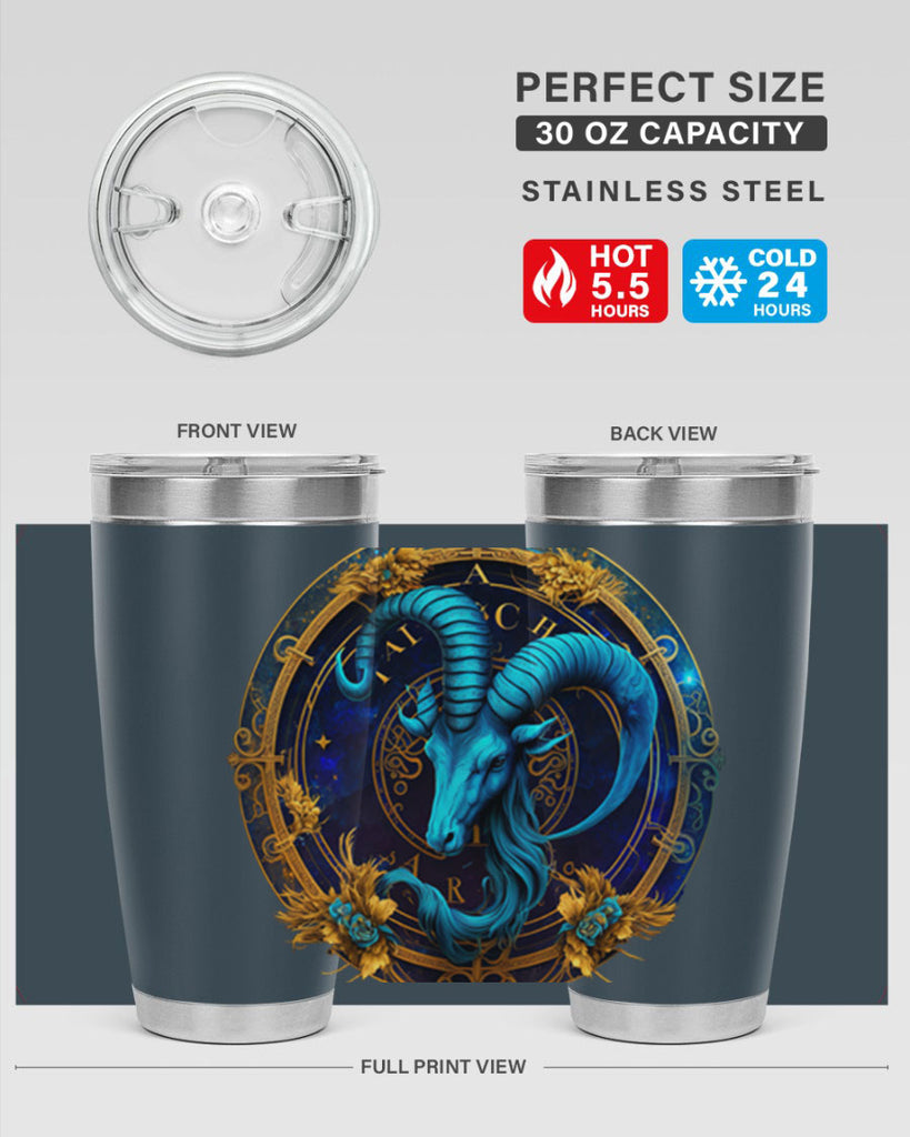 Capricorn 181#- zodiac- Tumbler