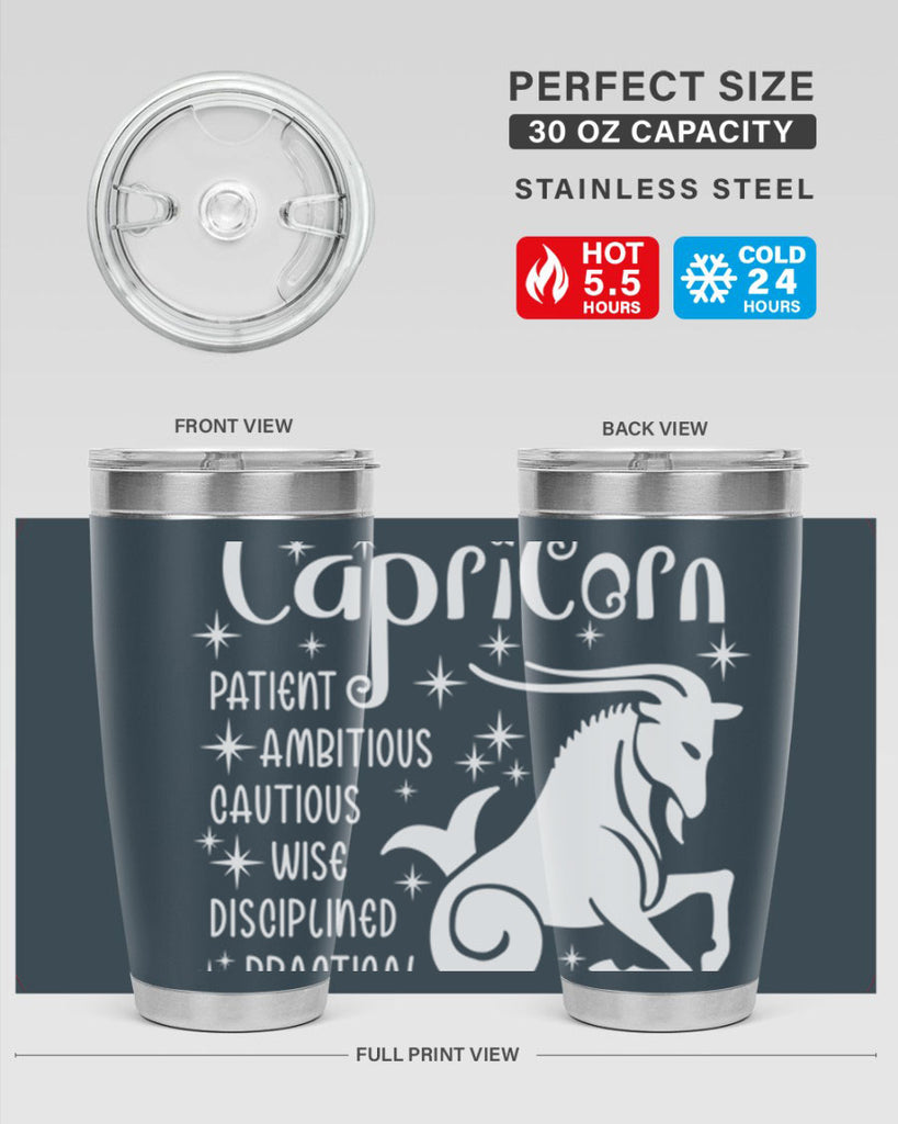 Capricorn 186#- zodiac- Tumbler
