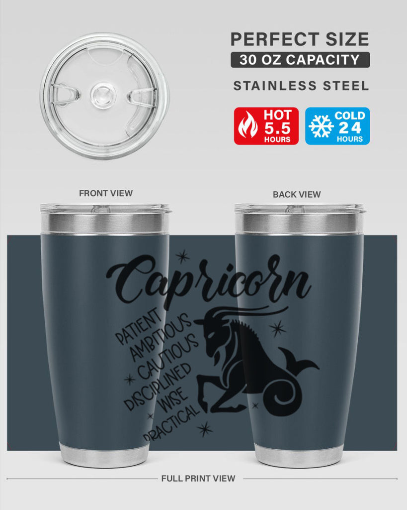 Capricorn 188#- zodiac- Tumbler