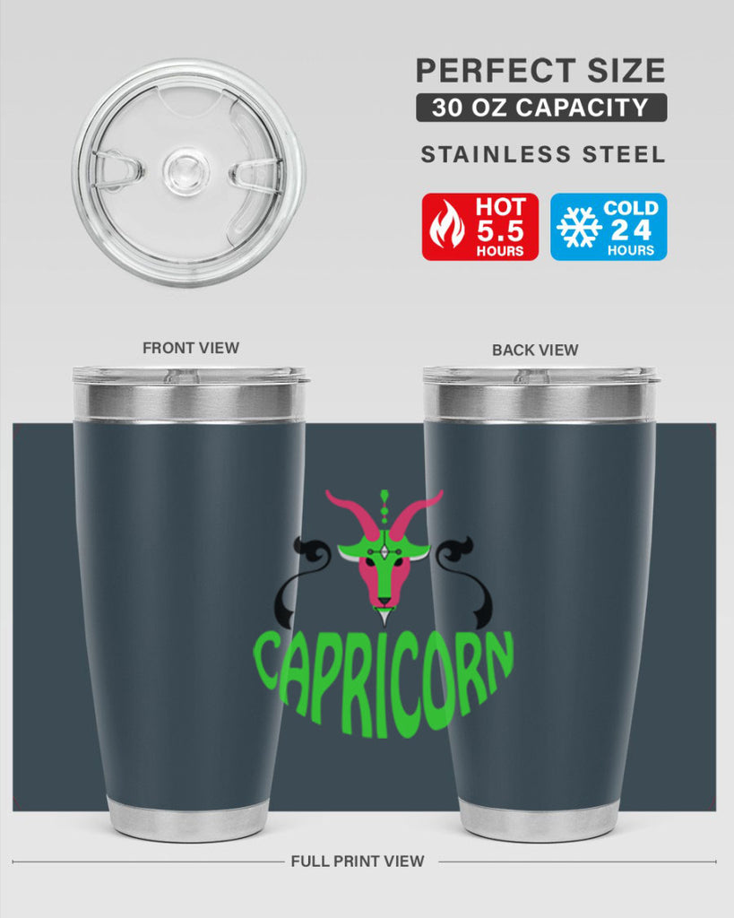 Capricorn 189#- zodiac- Tumbler