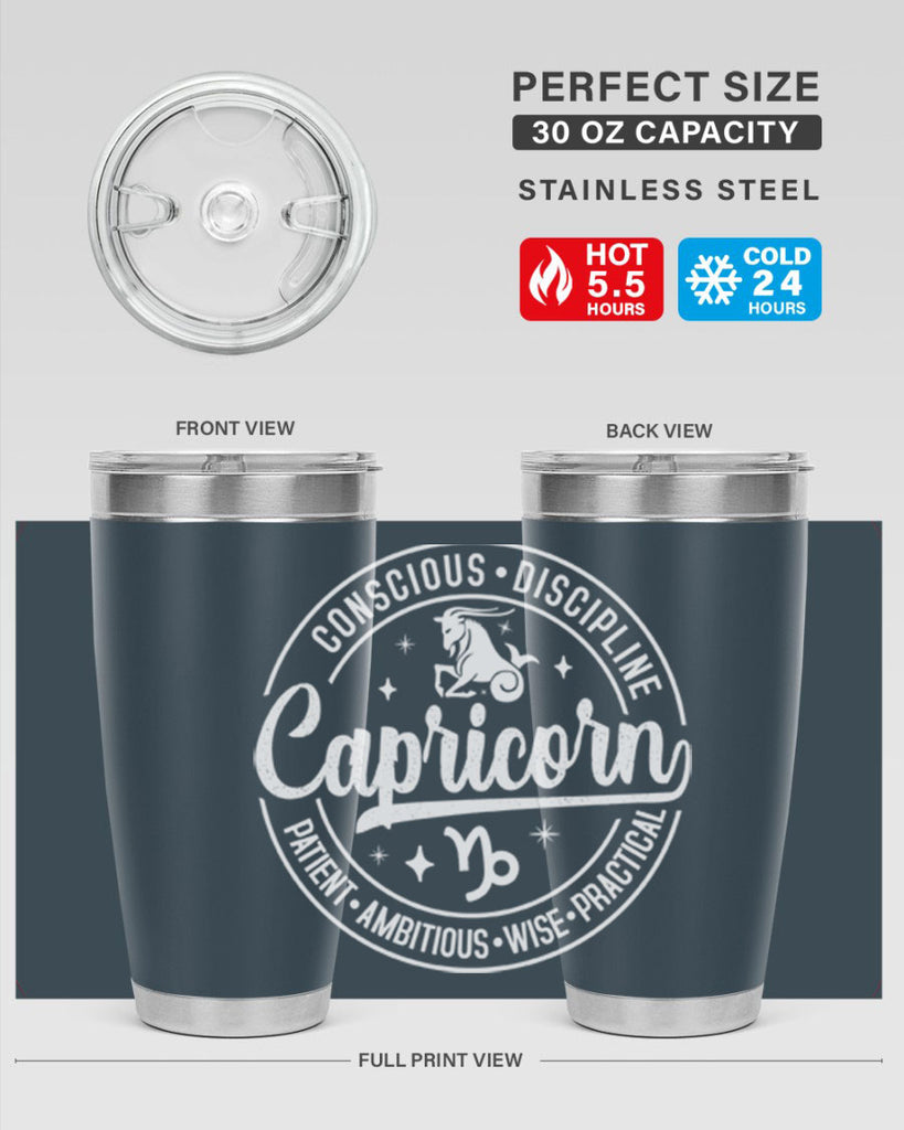 Capricorn 191#- zodiac- Tumbler