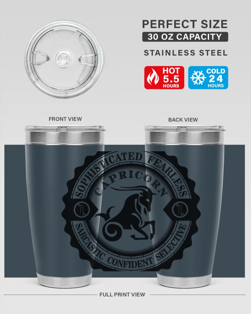 Capricorn 40#- zodiac- Tumbler
