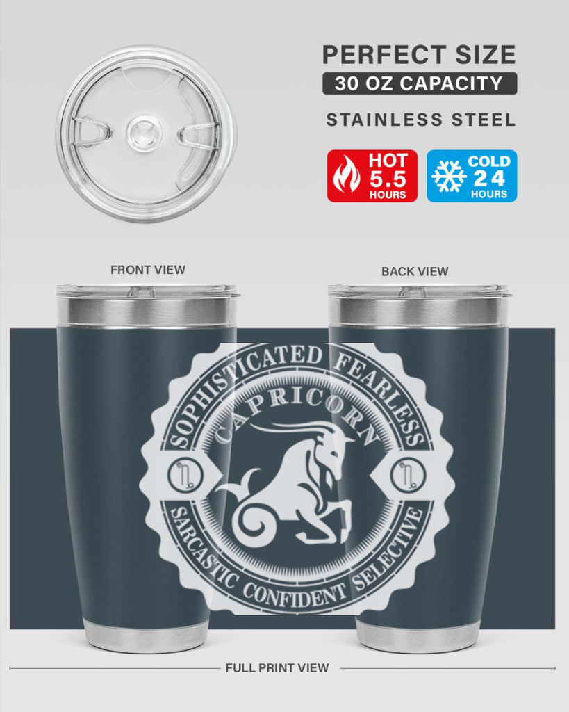 Capricorn 41#- zodiac- Tumbler