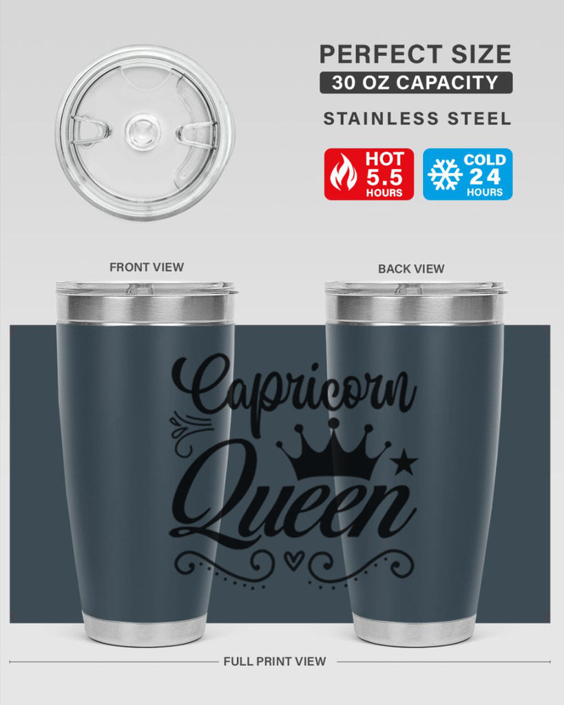 Capricorn queen 196#- zodiac- Tumbler