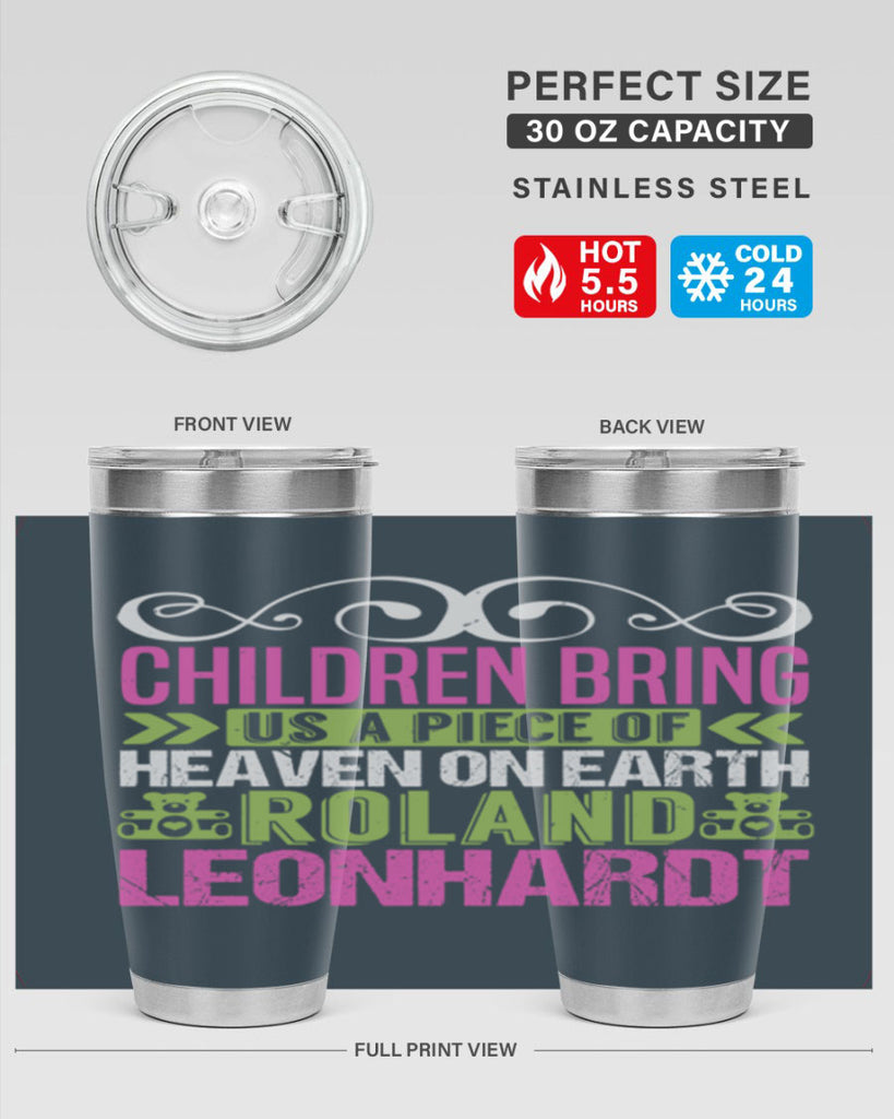 Children bring us a piece of Heaven Style 284#- baby- tumbler