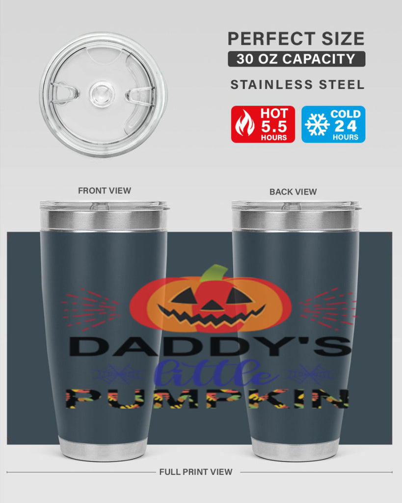 Daddyslittlepumpkin 68#- fall- Tumbler