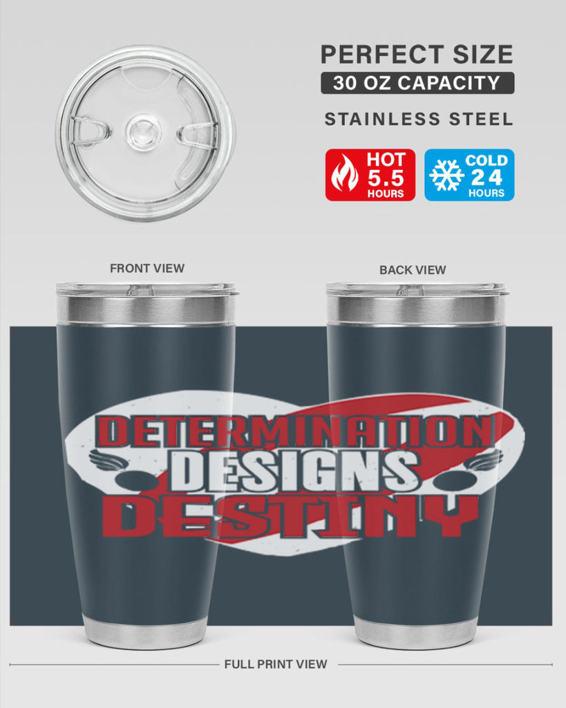 Determination designs Style 17#- Fourt Of July- Tumbler