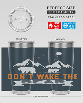 Don’t wake the bear 37#- Bears- Tumbler