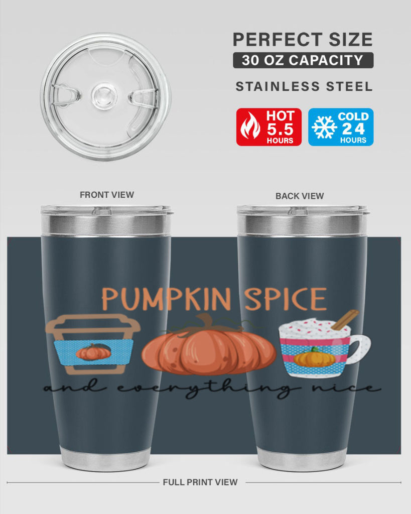 Fall Pumpkin Spice 127#- fall- Tumbler