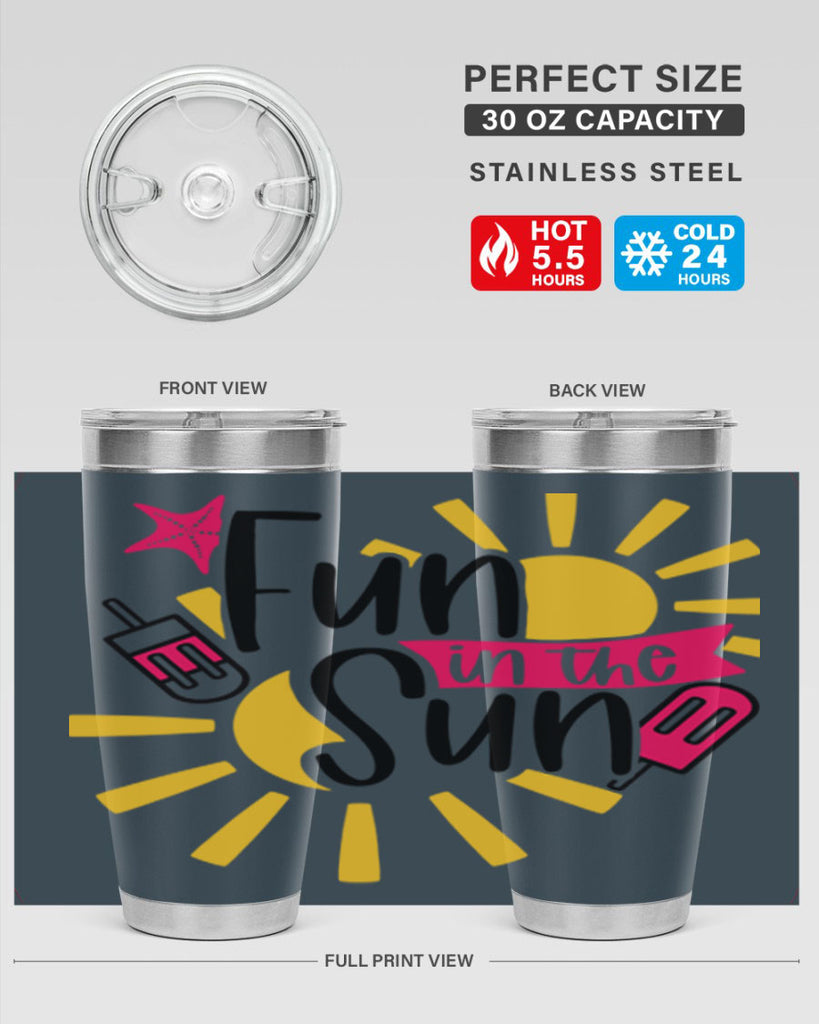 Fun In The Sun Style 45#- summer- Tumbler
