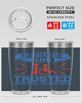 Genuine and Trusted Hospital Volunteer Style 2#- volunteer- Tumbler