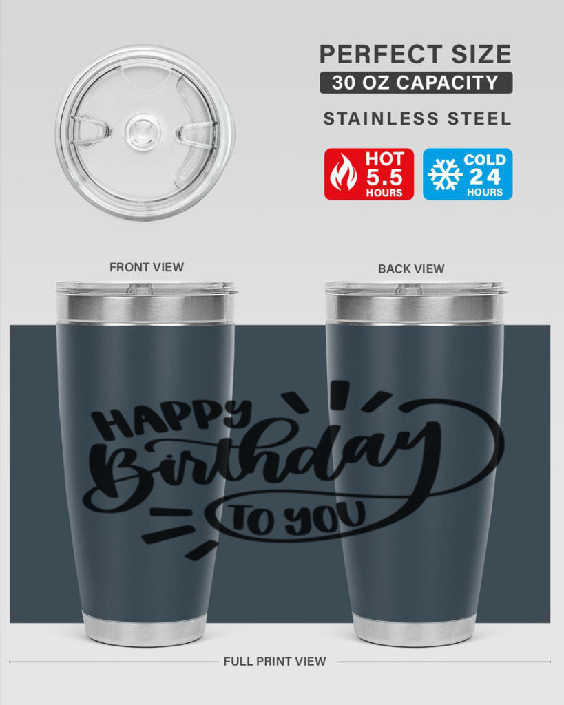 Happy Birthday To You Style 4#- birthday- tumbler