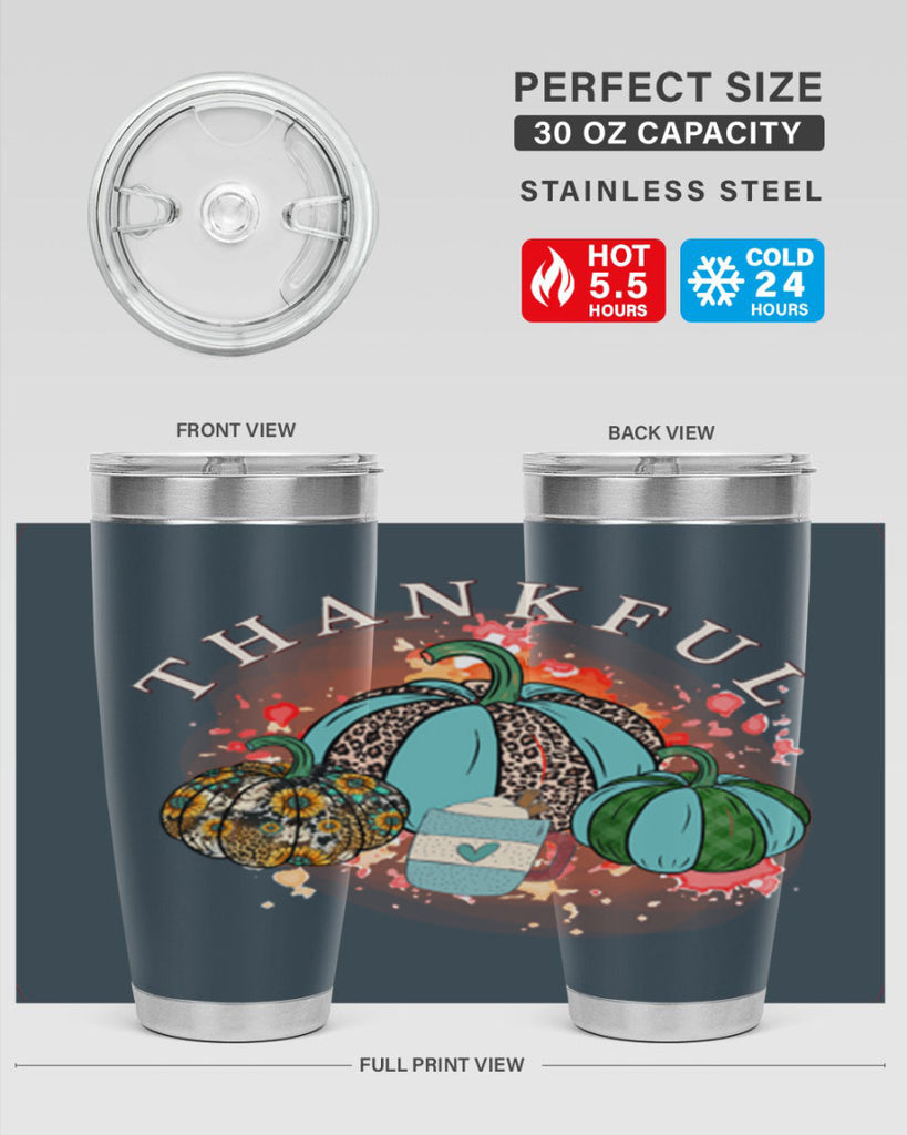 Happy Thanksgiving 247#- fall- Tumbler