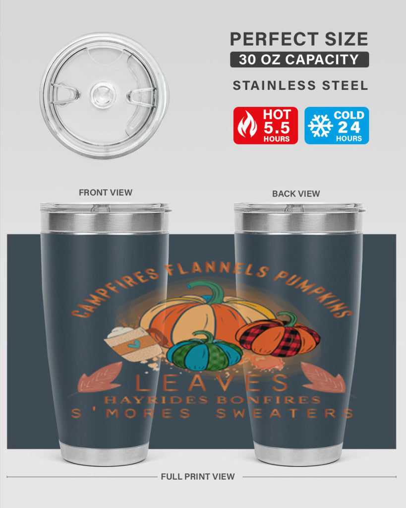 Happy Thanksgiving 249#- fall- Tumbler