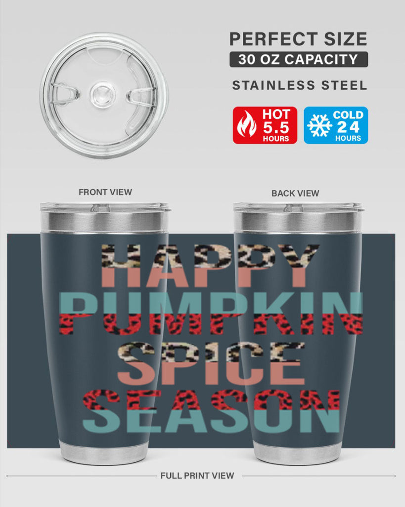 Happy pumpkin spice season 242#- fall- Tumbler