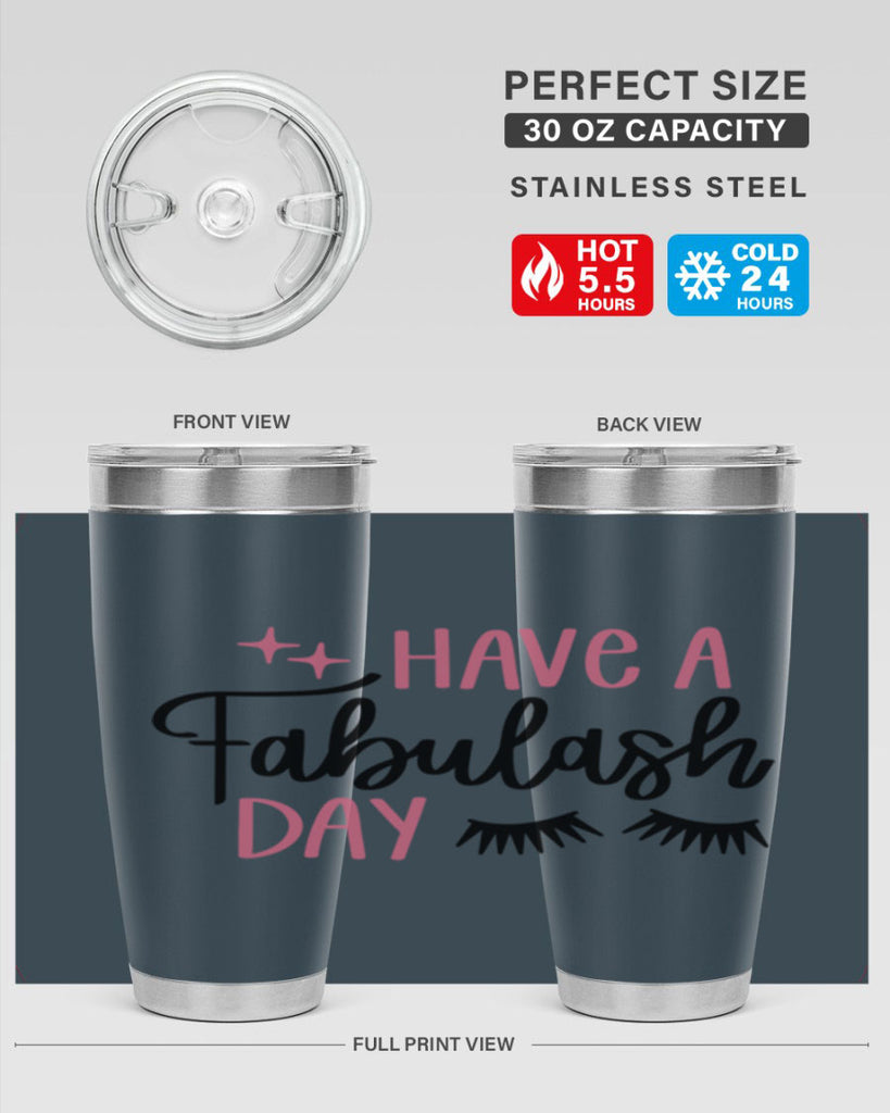 Have Fabulash Day Style 90#- make up- Tumbler