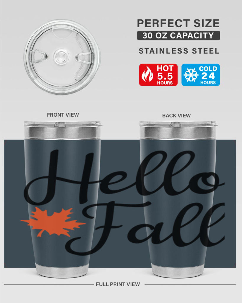 Hello Fall 274#- fall- Tumbler