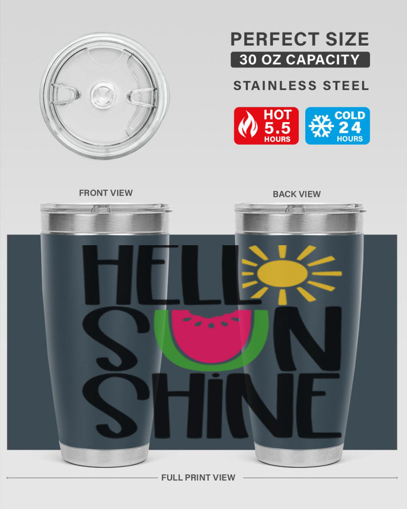 Hello Sunshine Style 37#- summer- Tumbler