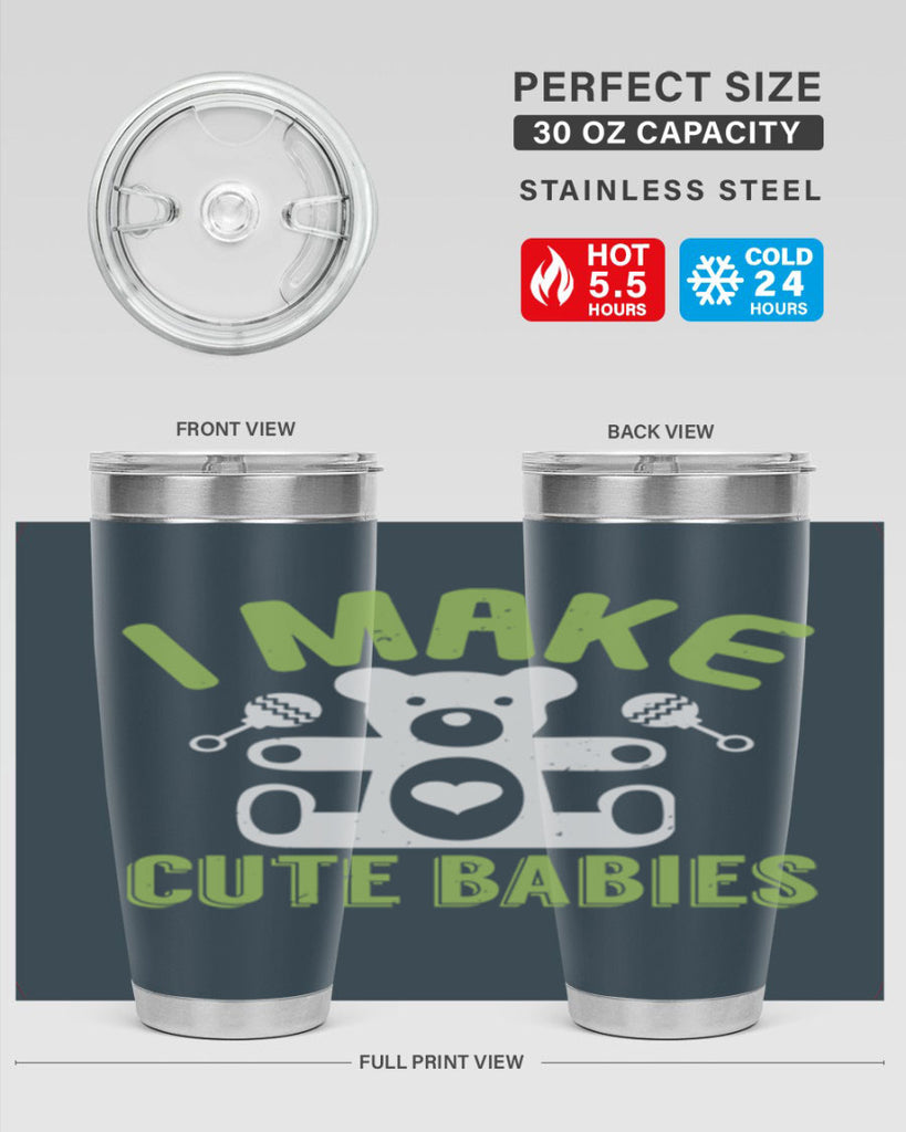 I make cute babies Style 218#- baby- tumbler
