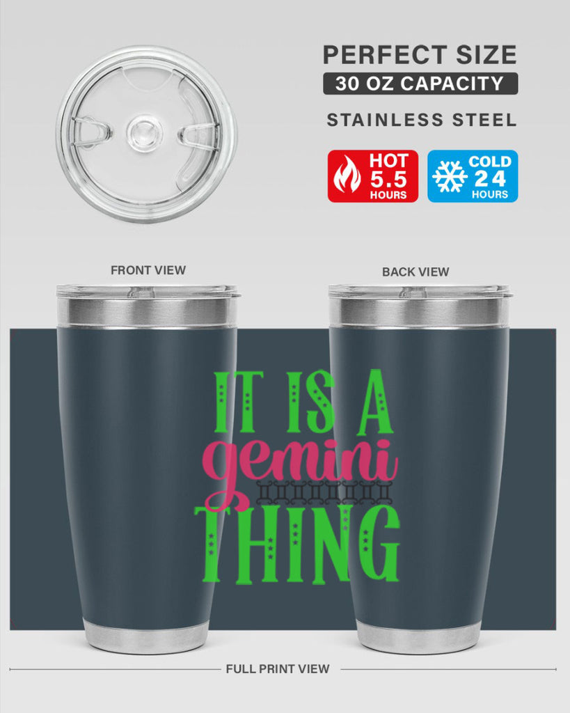 It is a gemini thing 254#- zodiac- Tumbler