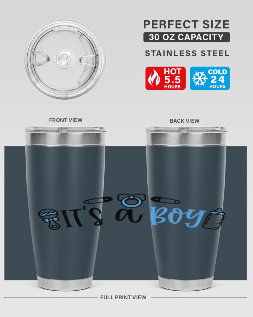 Its A Boy Style 80#- baby- tumbler