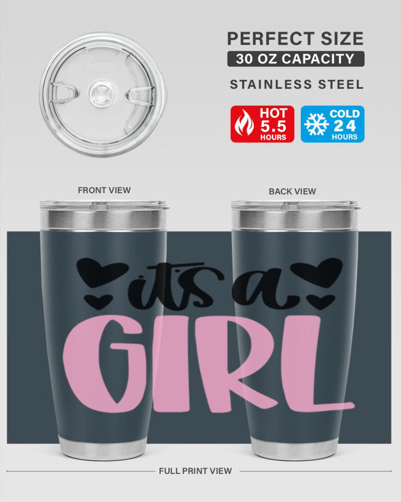 Its A Girl Style 79#- baby- tumbler