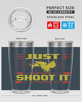 Just shoot it Style 32#- duck- Tumbler