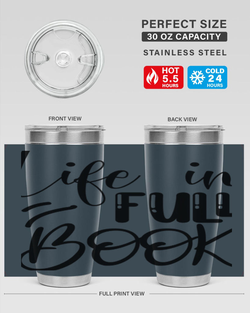 LIFE in FULL BOOK  300#- spring- Tumbler