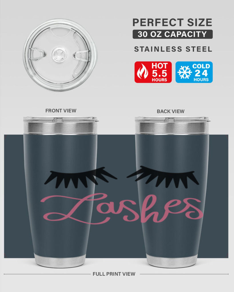 Lashes Style 69#- make up- Tumbler