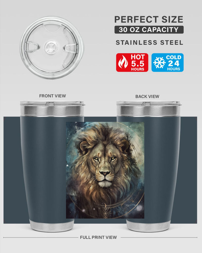 Leo 58#- zodiac- Tumbler