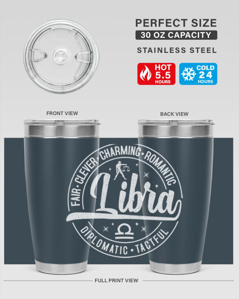 Libra 324#- zodiac- Tumbler