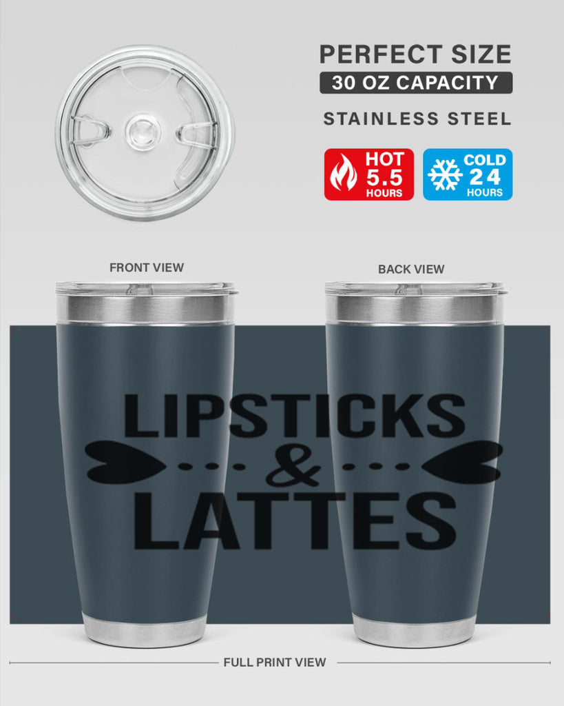 Lipsticks Lattes 114#- fashion- Cotton Tank