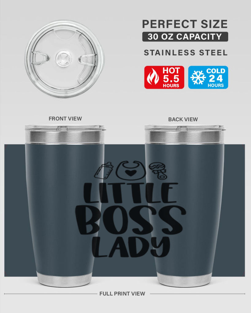 Little Boss Lady Style 67#- baby- tumbler