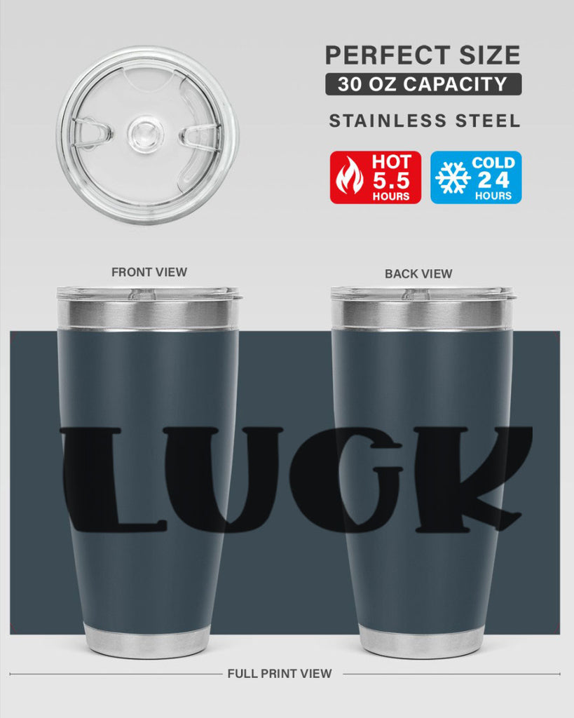 Luck Style 63#- St Patricks Day- Tumbler
