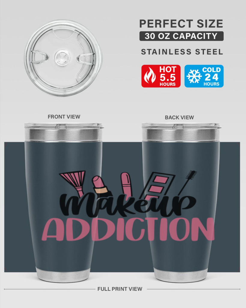 Makeup Addiction Style 54#- make up- Tumbler