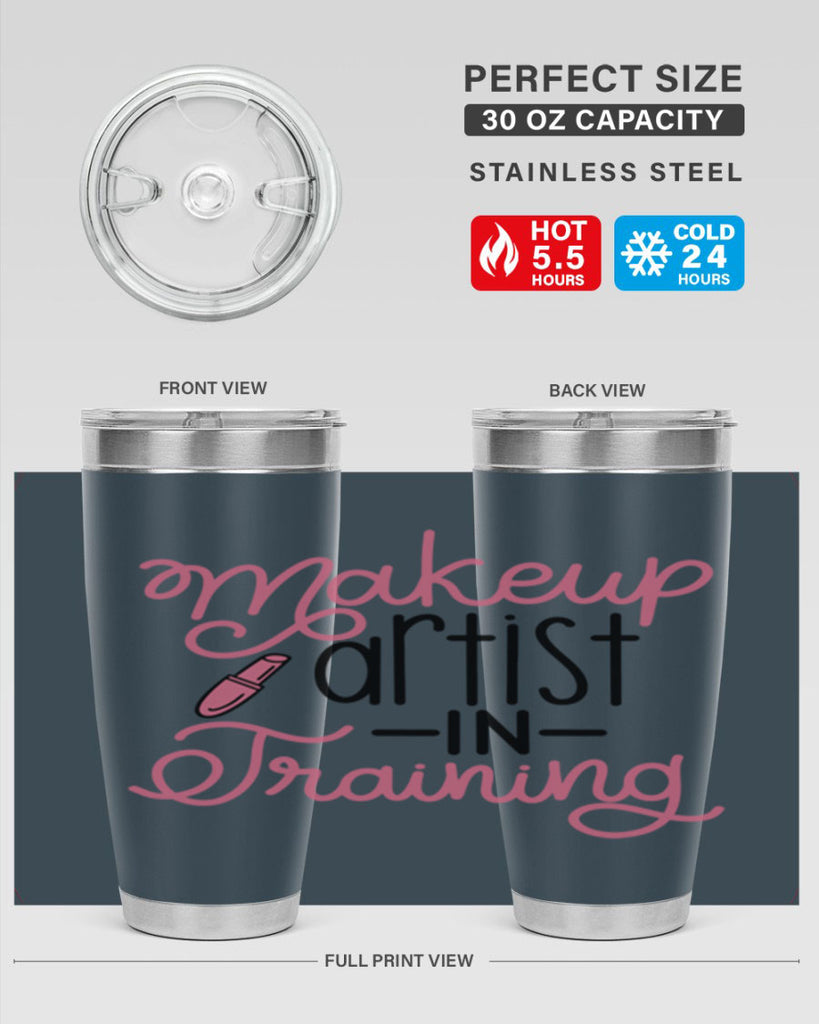 Makeup Artist in Training Style 53#- make up- Tumbler