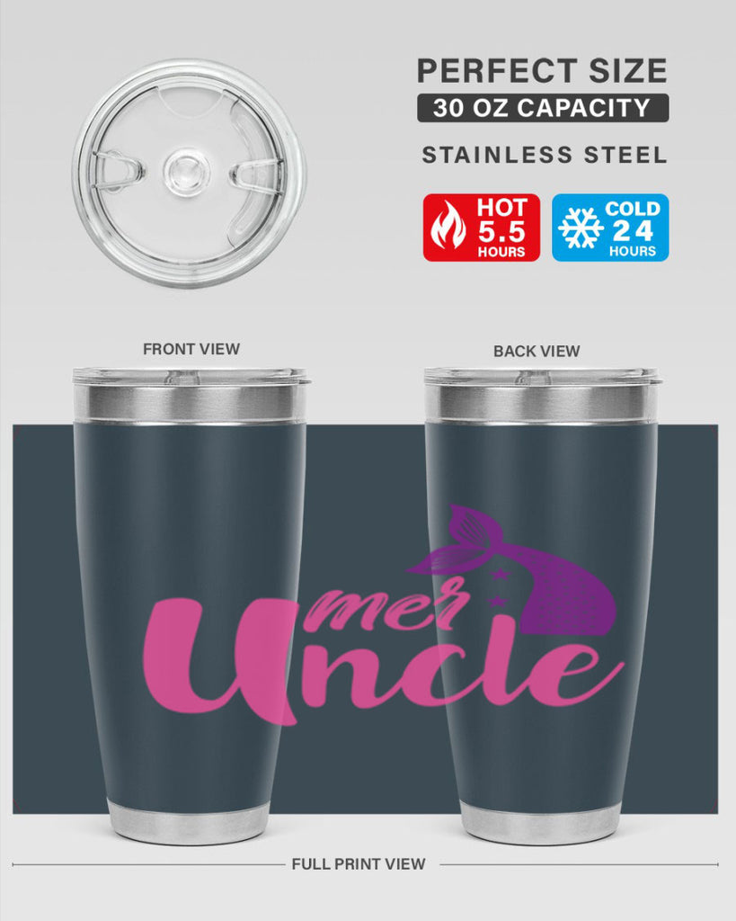 Mer Uncle 347#- mermaid- Tumbler