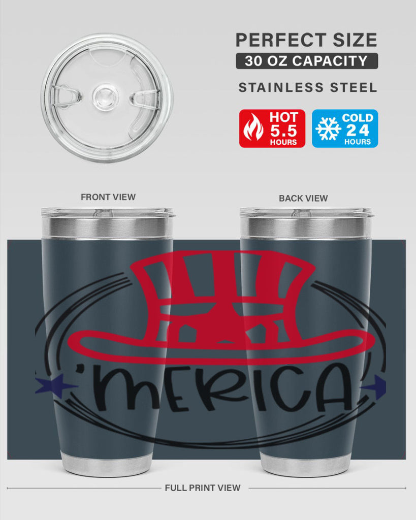 Merica Style 138#- Fourt Of July- Tumbler