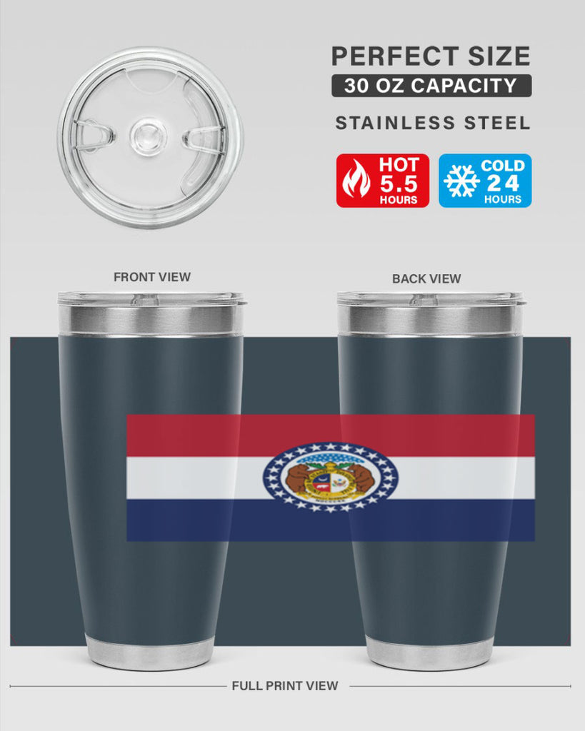 MissouriMissouri 27#- Us Flags- Tumbler