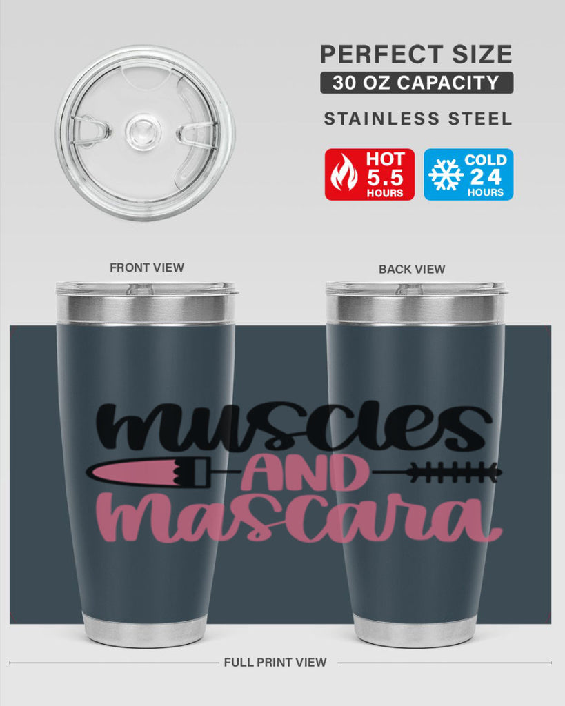 Muscles And Mascara Style 35#- make up- Tumbler