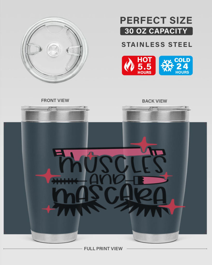 Muscles And Mascara Style 36#- make up- Tumbler