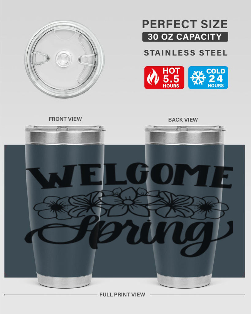 PNG_Welcome Spring396#- spring- Tumbler