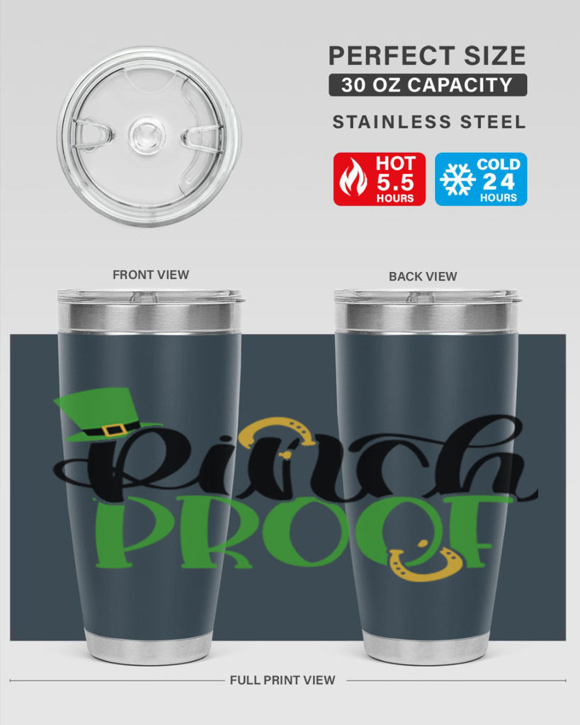 Pinch Proof Style 37#- St Patricks Day- Tumbler