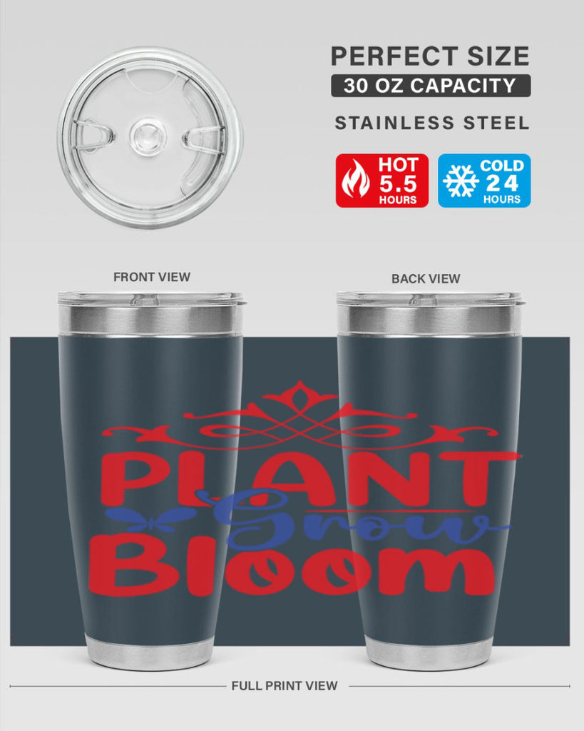 Plant Grow Bloom 392#- spring- Tumbler