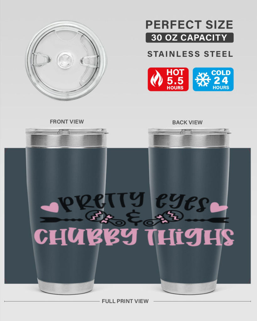 Pretty Eyes Chubby Thights Style 30#- baby- tumbler