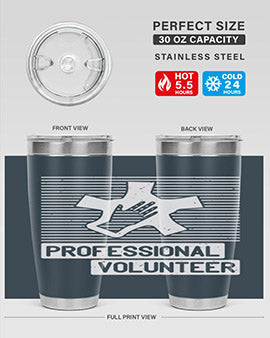 Professional Volunteer Style 36#- volunteer- Tumbler