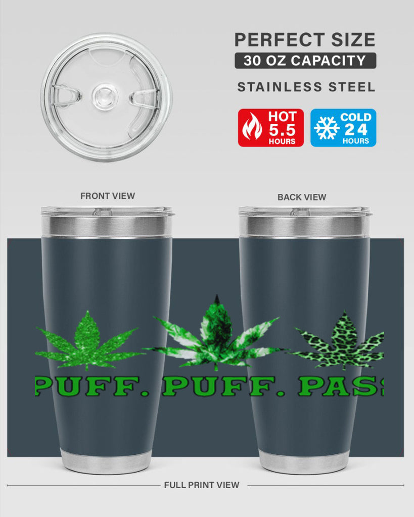 Puff Puff Pass 221#- marijuana- Tumbler