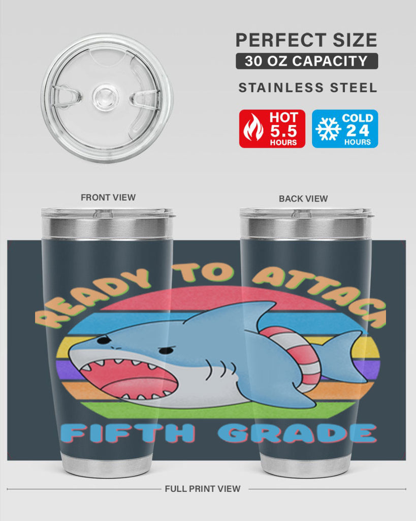 Ready to Attack 5th Grade 21#- 5th grade- Tumbler