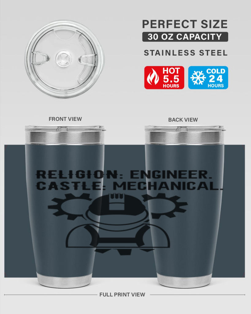 Religion Style 5#- engineer- tumbler